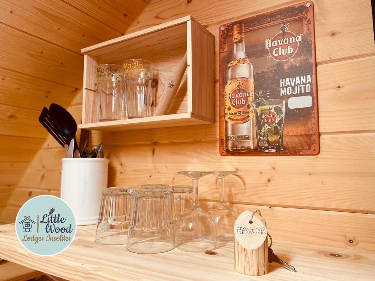 Little Wood Lodges Insolites Bailly-aux-Forges Exterior foto