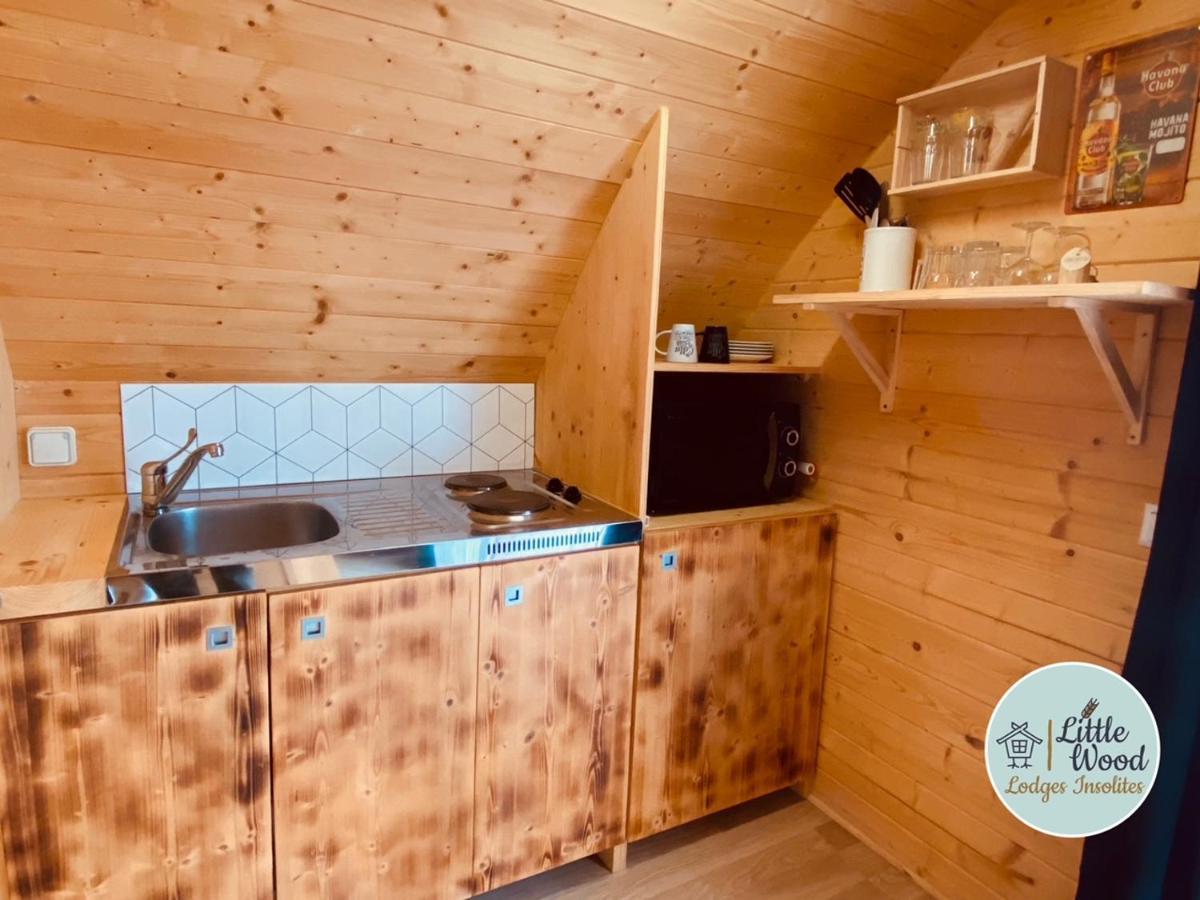 Little Wood Lodges Insolites Bailly-aux-Forges Exterior foto