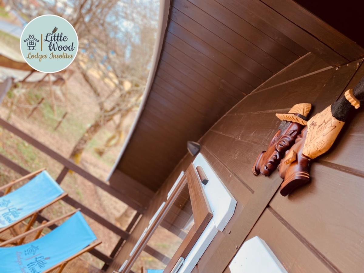 Little Wood Lodges Insolites Bailly-aux-Forges Exterior foto