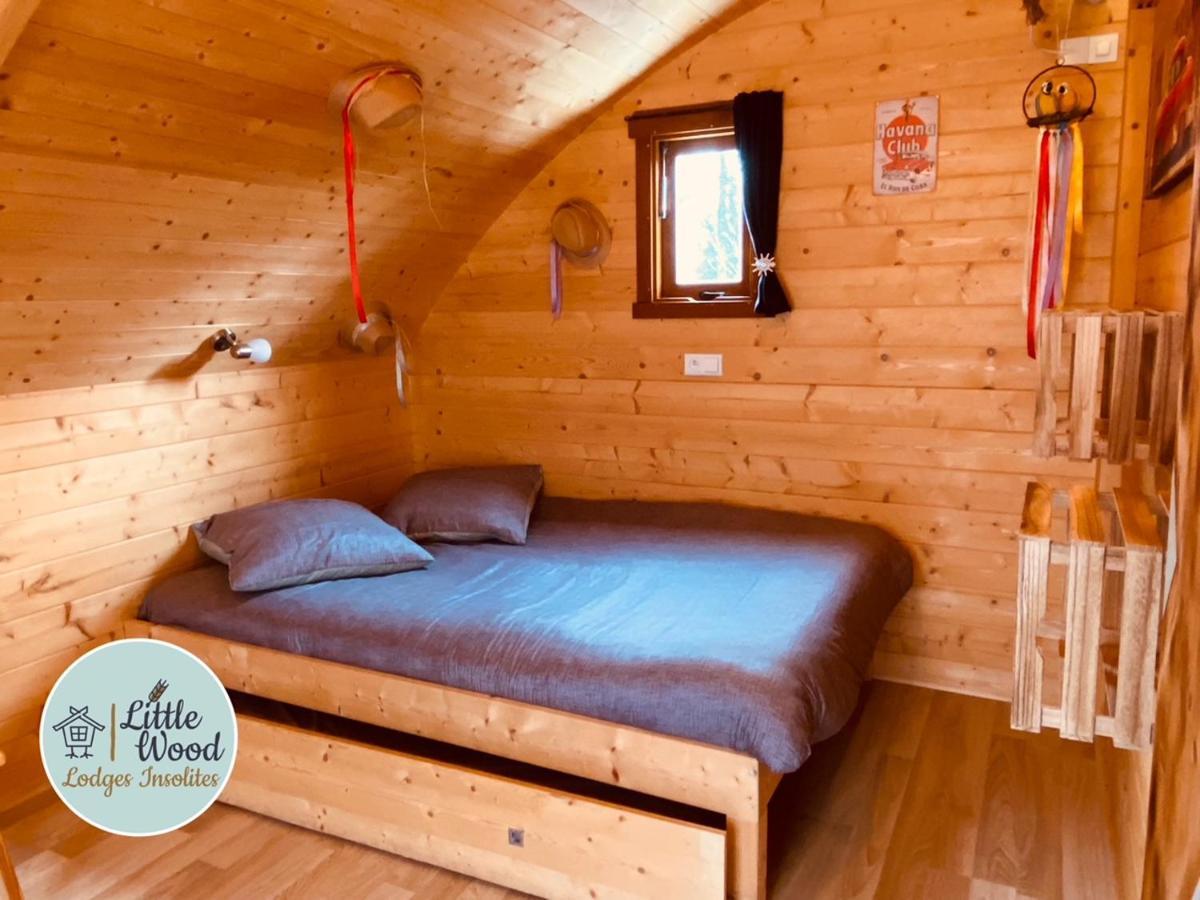 Little Wood Lodges Insolites Bailly-aux-Forges Exterior foto