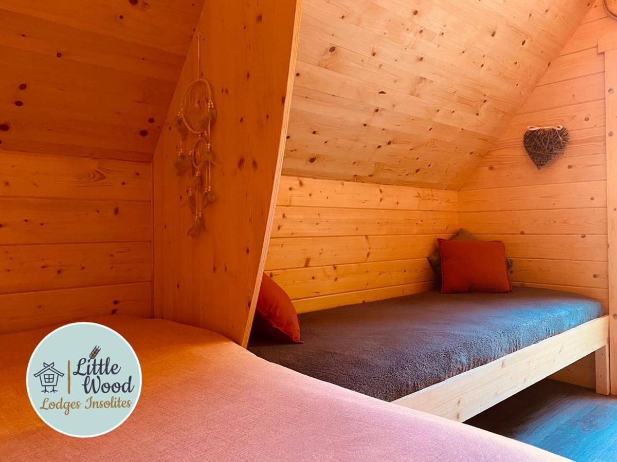 Little Wood Lodges Insolites Bailly-aux-Forges Exterior foto