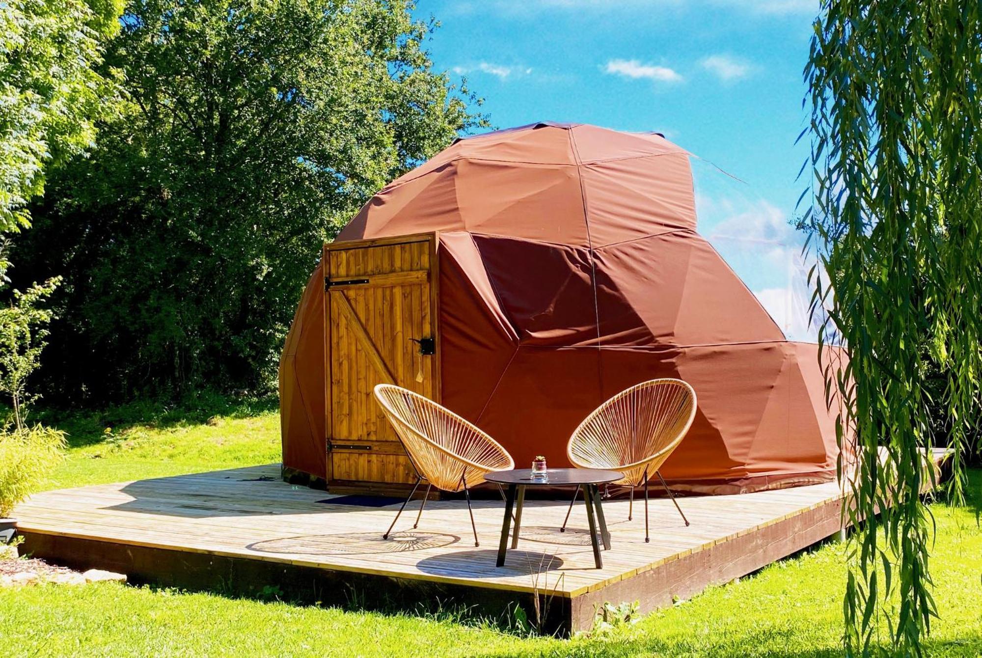 Little Wood Lodges Insolites Bailly-aux-Forges Exterior foto