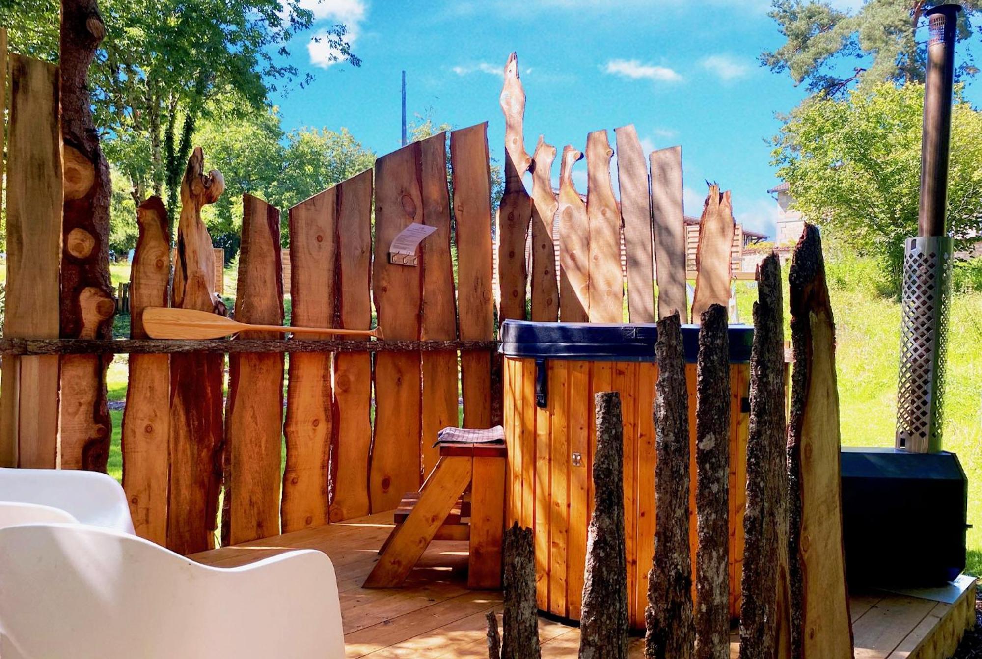 Little Wood Lodges Insolites Bailly-aux-Forges Exterior foto